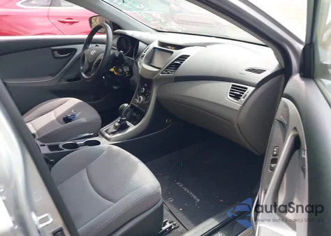 2016 Hyundai Elantra Se from USA, damaged, VIN KMHDH4AEXGU487900